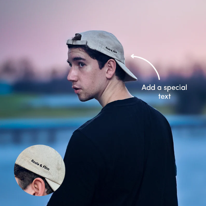 Custom Embroidered Cap – From Your Pet Photo