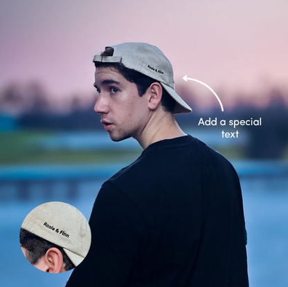 Custom Embroidered Cap – From Your Pet Photo