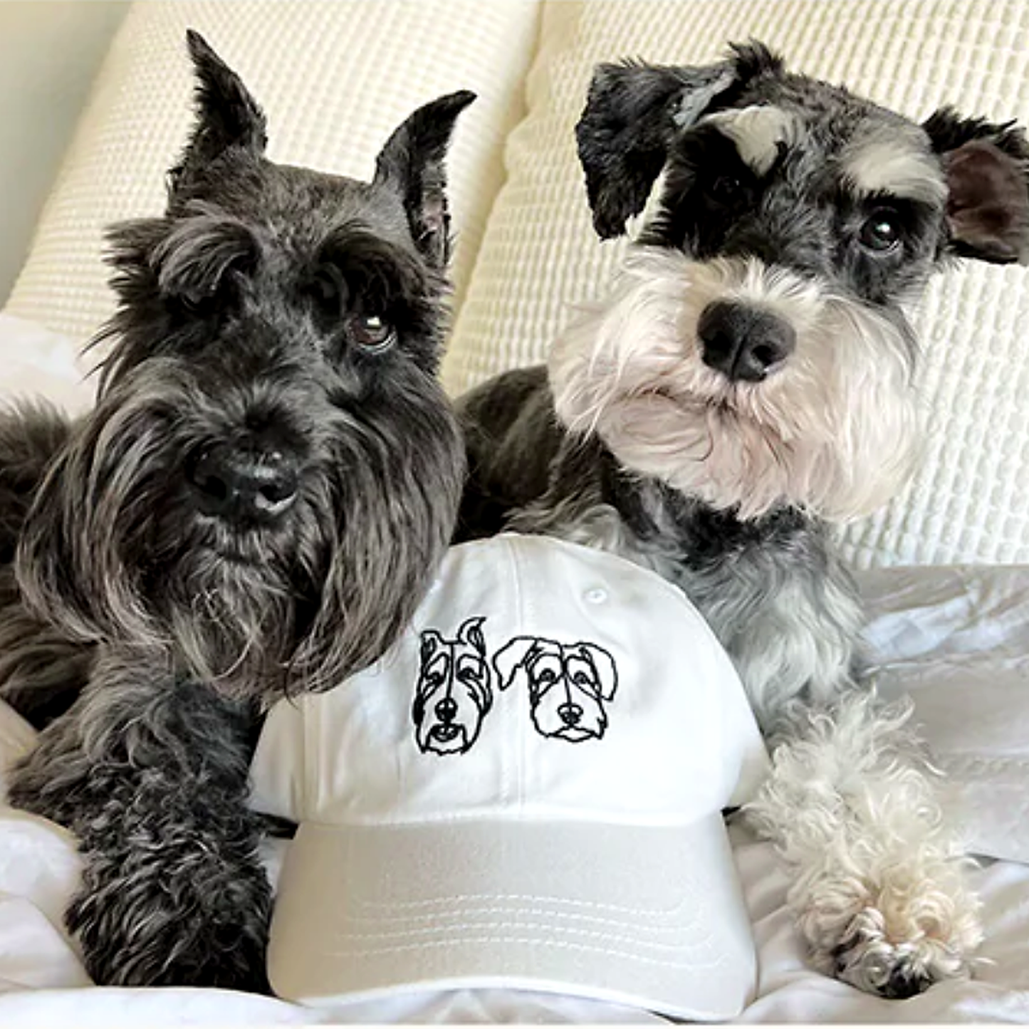Custom Embroidered Cap – From Your Pet Photo
